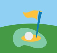 Mini-golf in het Jeugdpark