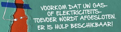 Opgelet afsluiting energietoevoer 2022